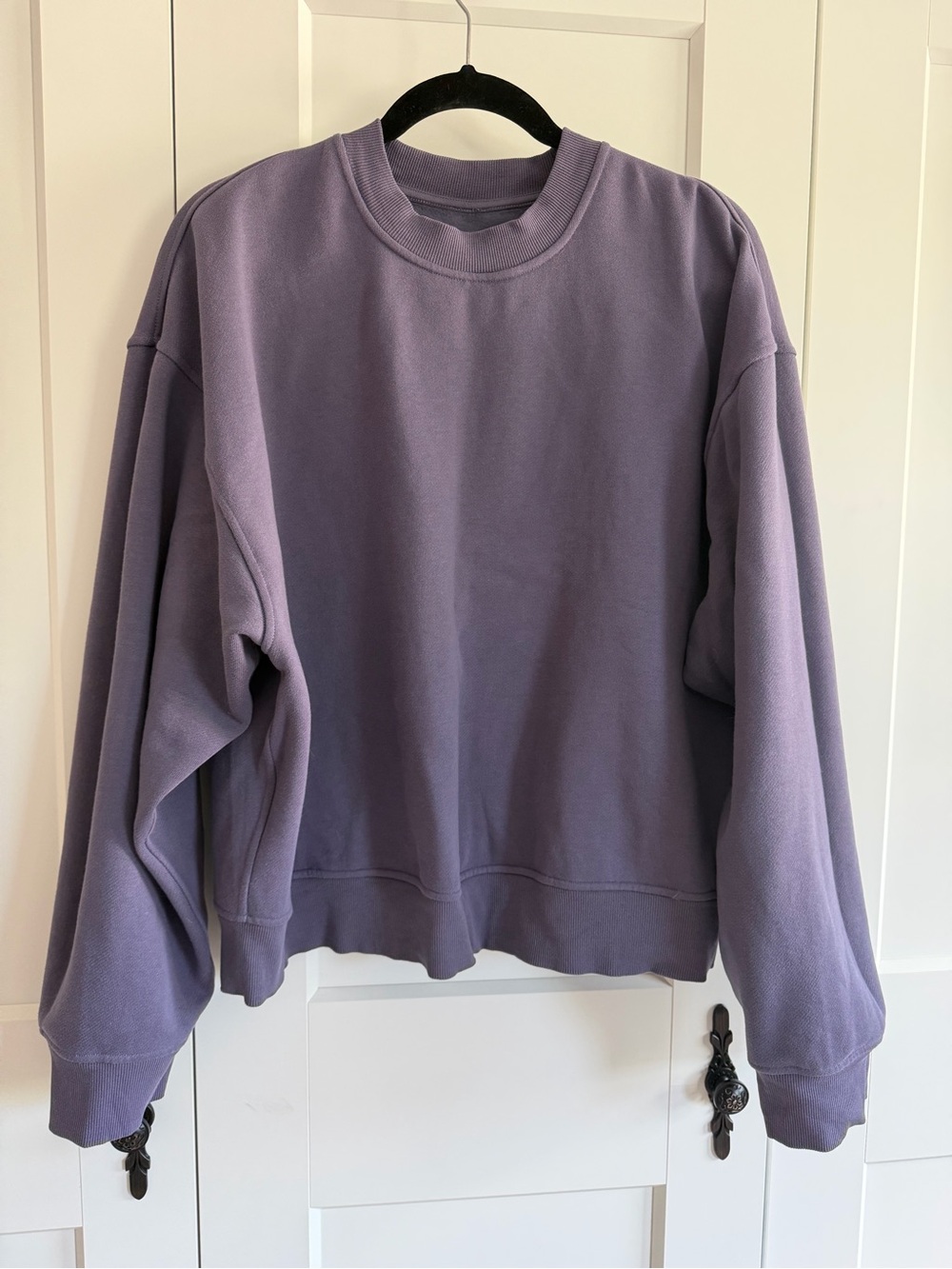 Lululemon Purple Crewneck Sweatshirt - Women's Casual Pullover